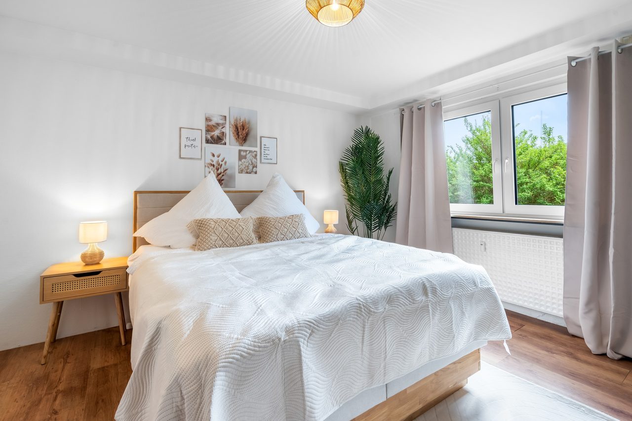 Ferienwohnung am Edersee · Kamin & 2 Schlafzimmer